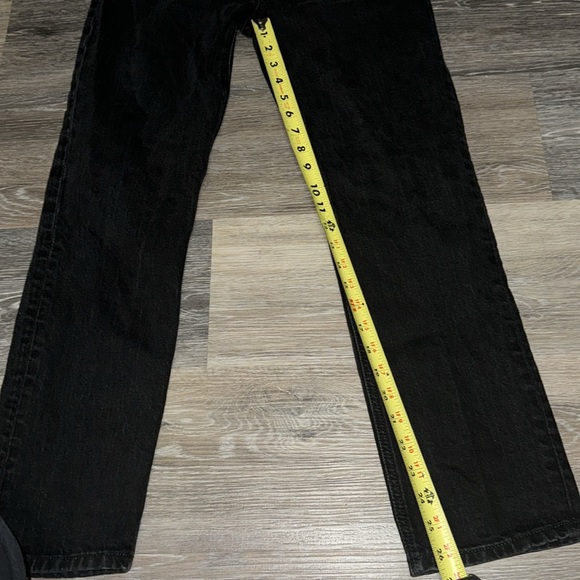 Reformation Liza Ultra High Rise Straight Black Jeans - Size 28 - Picture 9 of 10